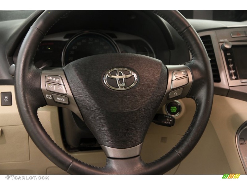 2010 Toyota Venza V6 AWD Steering Wheel Photos