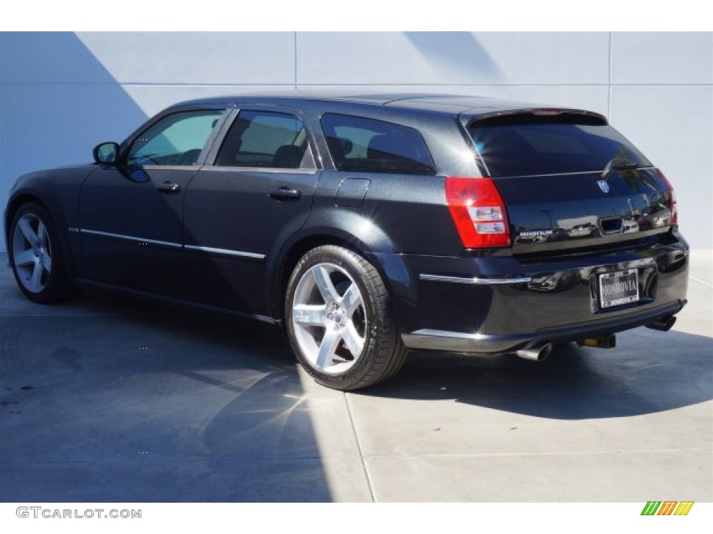 2006 Magnum SRT-8 - Brilliant Black Crystal Pearl / Dark Slate Gray/Light Slate Gray photo #3