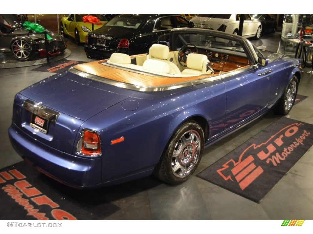 2008 Phantom Drophead Coupe  - Metropolitan Blue / Light Creme photo #6