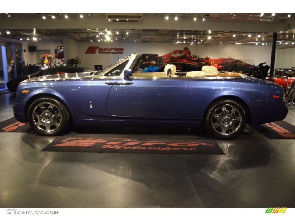 2008 Phantom Drophead Coupe  - Metropolitan Blue / Light Creme photo #11