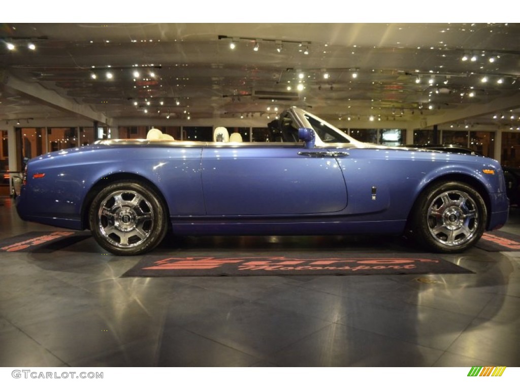 2008 Phantom Drophead Coupe  - Metropolitan Blue / Light Creme photo #25