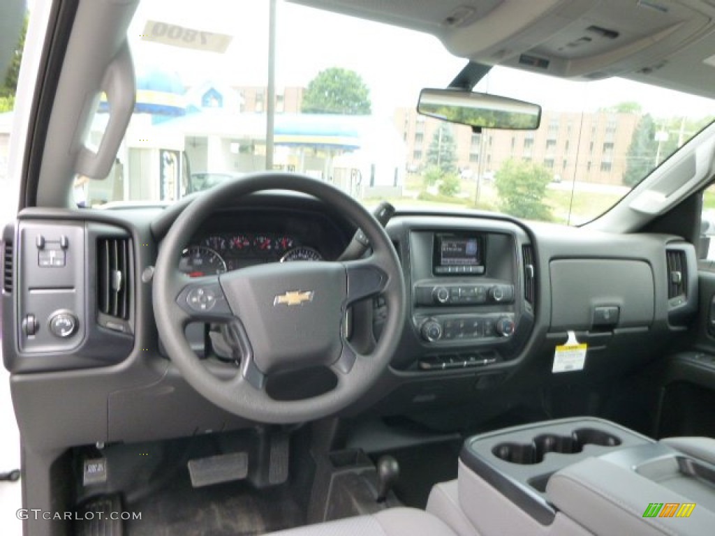 2015 Chevrolet Silverado 3500HD WT Double Cab Utility Dashboard Photos