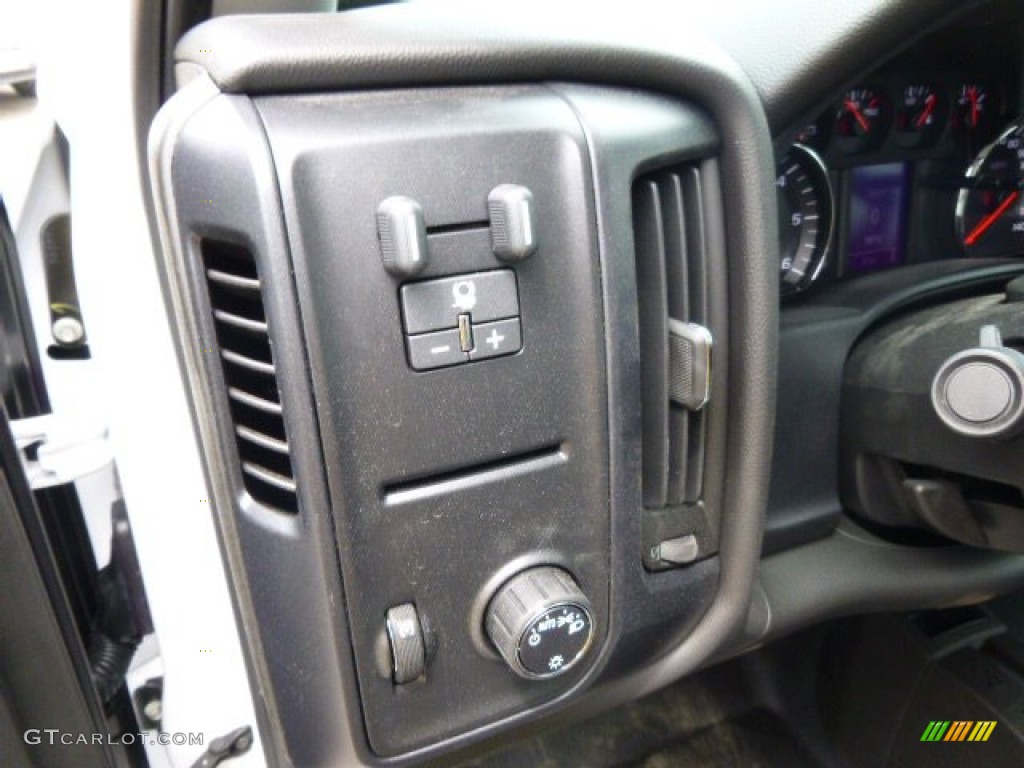 2015 Chevrolet Silverado 3500HD WT Double Cab Utility Controls Photo #95661679
