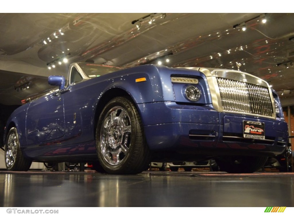 2008 Phantom Drophead Coupe  - Metropolitan Blue / Light Creme photo #29