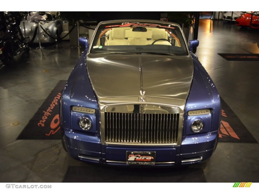 2008 Phantom Drophead Coupe  - Metropolitan Blue / Light Creme photo #30