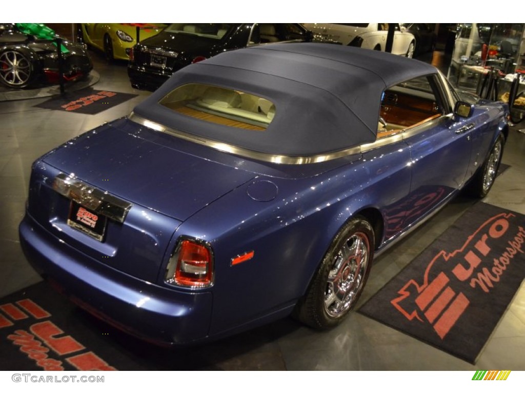 2008 Phantom Drophead Coupe  - Metropolitan Blue / Light Creme photo #38