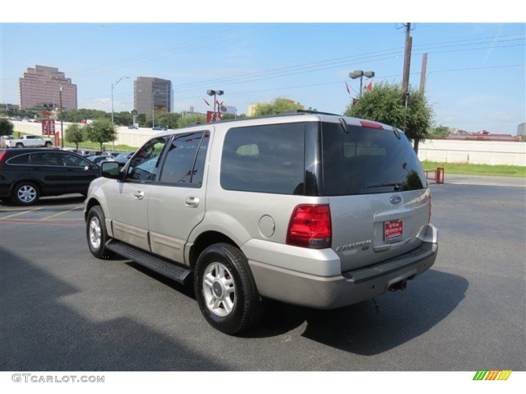 2003 Expedition XLT 4x4 - Silver Birch Metallic / Medium Parchment photo #5