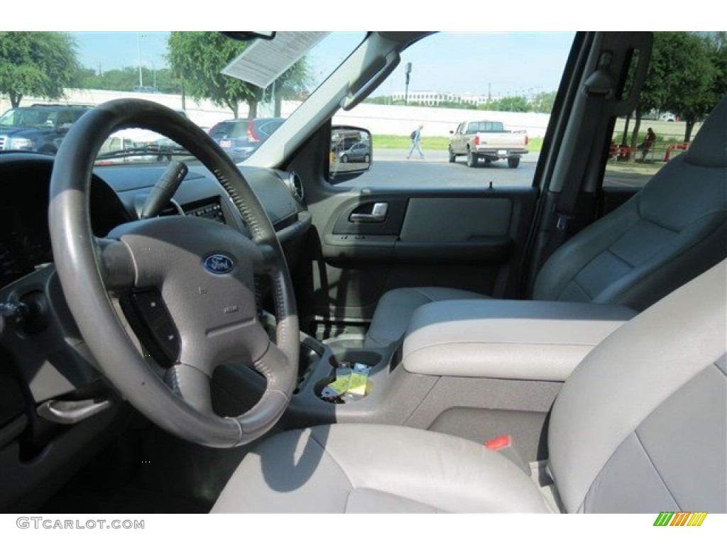 2003 Expedition XLT 4x4 - Silver Birch Metallic / Medium Parchment photo #11