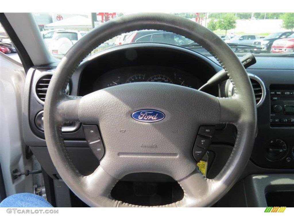 2003 Expedition XLT 4x4 - Silver Birch Metallic / Medium Parchment photo #18