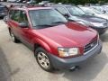 Cayenne Red Pearl 2003 Subaru Forester 2.5 X