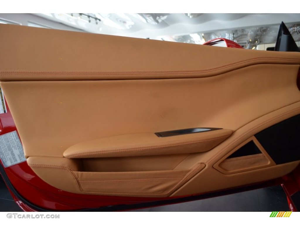 2013 Ferrari 458 Italia Beige Door Panel Photo #95663962