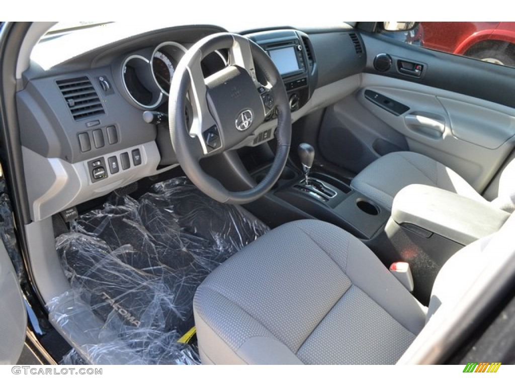 2014 Tacoma Access Cab 4x4 - Black / Graphite photo #5