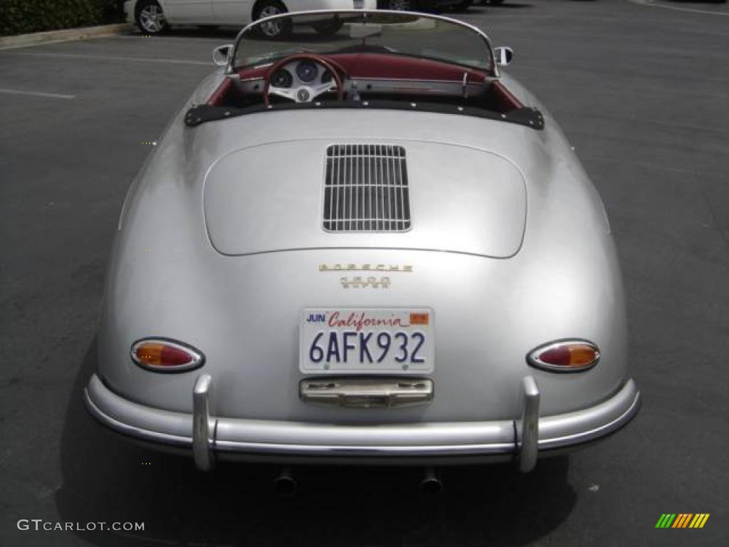 1956 356 Speedster ReCreation - Silver / Red photo #4