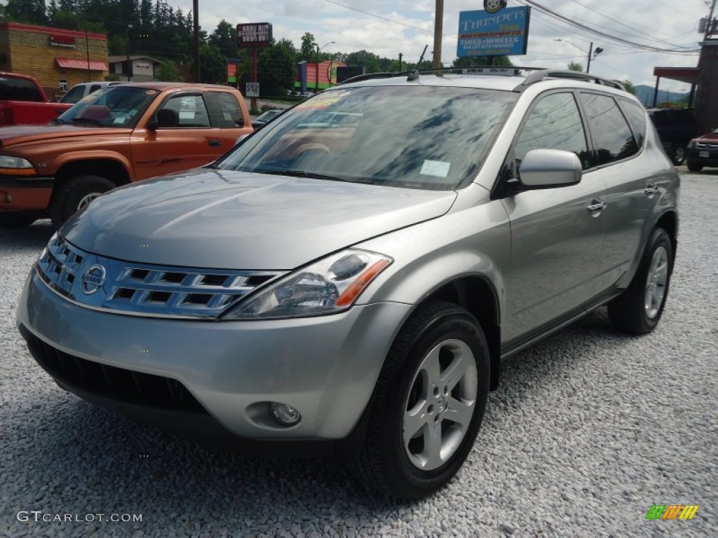 2005 Murano SL AWD - Sheer Silver Metallic / Charcoal photo #1