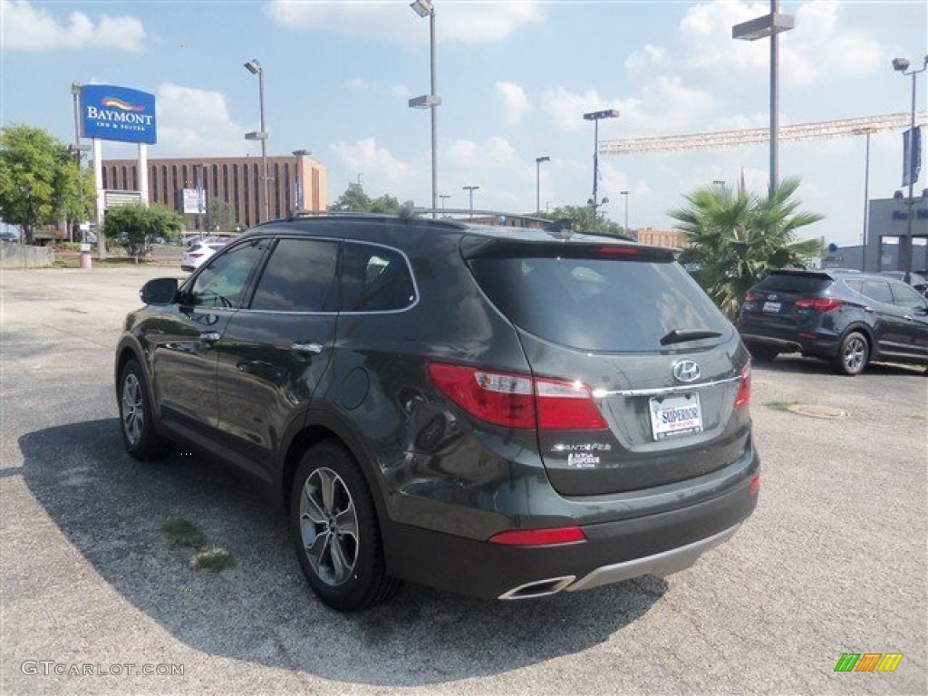2014 Santa Fe GLS - Hampton Green Pearl / Beige photo #4
