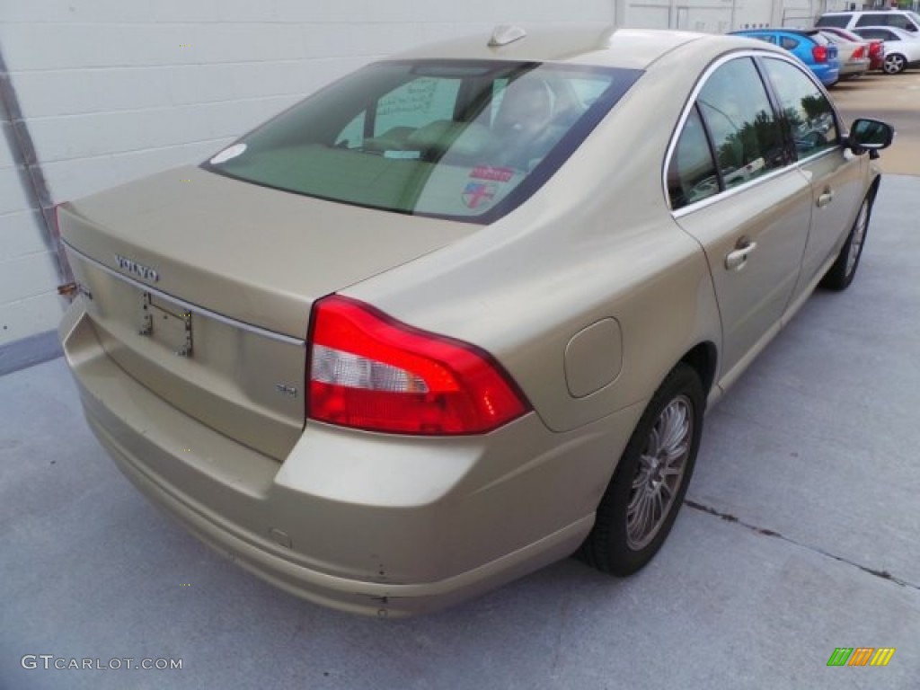 2007 S80 3.2 - Shimmer Gold Metallic / Sandstone Beige photo #4