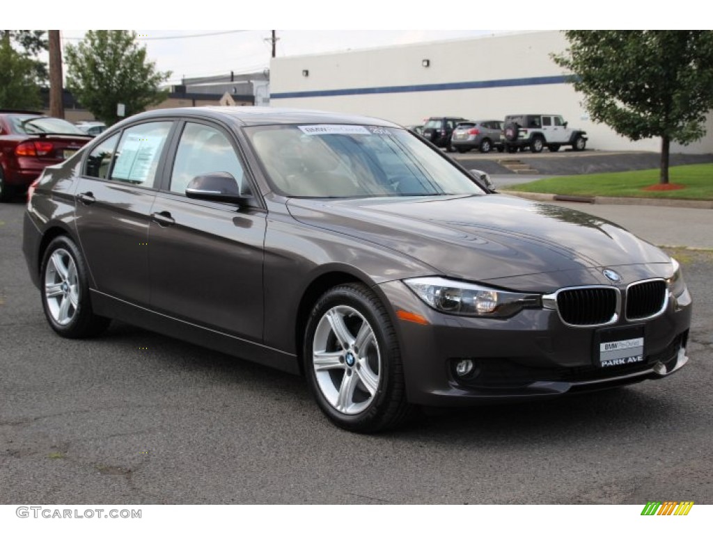 2014 3 Series 320i xDrive Sedan - Mojave Metallic / Venetian Beige photo #1