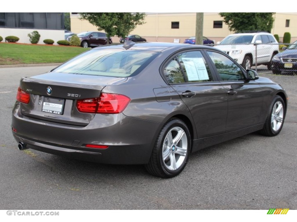 2014 3 Series 320i xDrive Sedan - Mojave Metallic / Venetian Beige photo #2