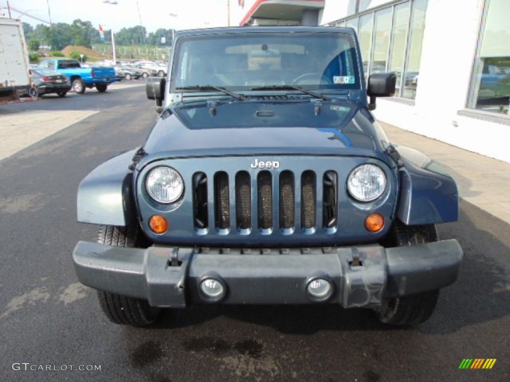 2007 Wrangler Sahara 4x4 - Steel Blue Metallic / Dark Slate Gray/Medium Slate Gray photo #4