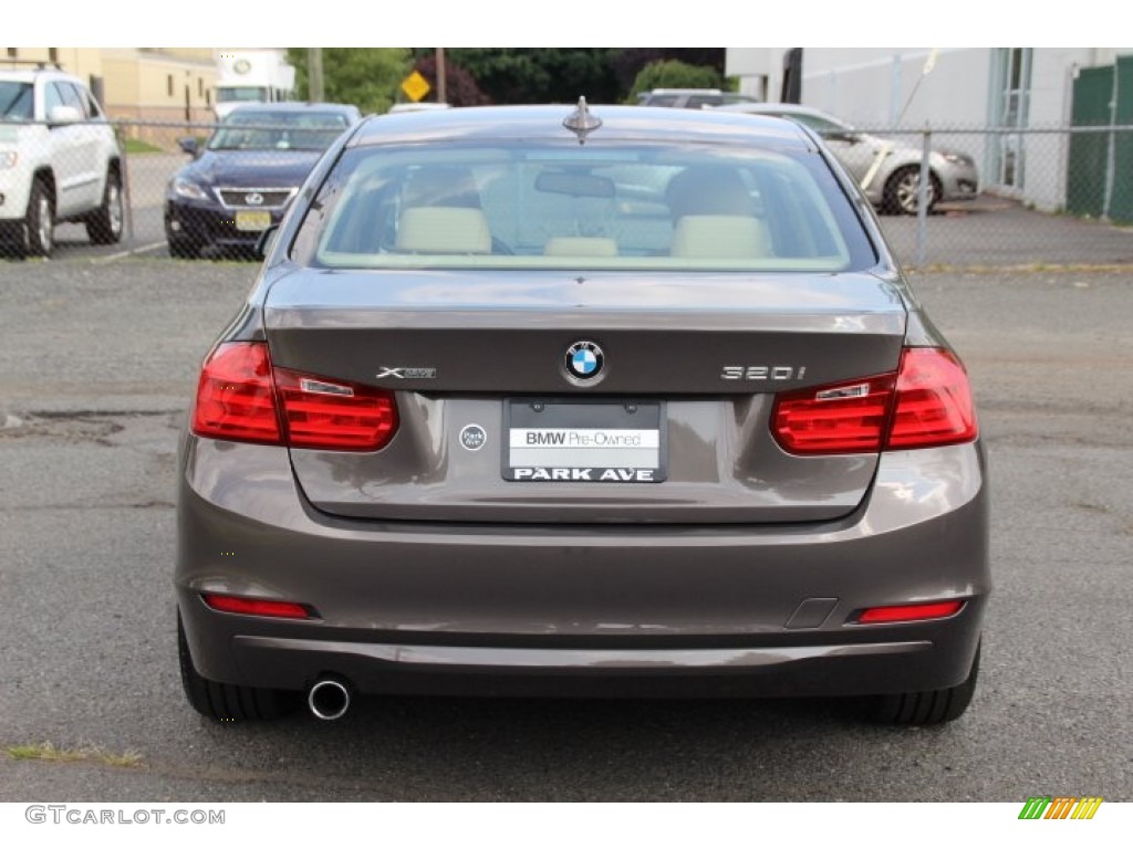 2014 3 Series 320i xDrive Sedan - Mojave Metallic / Venetian Beige photo #3
