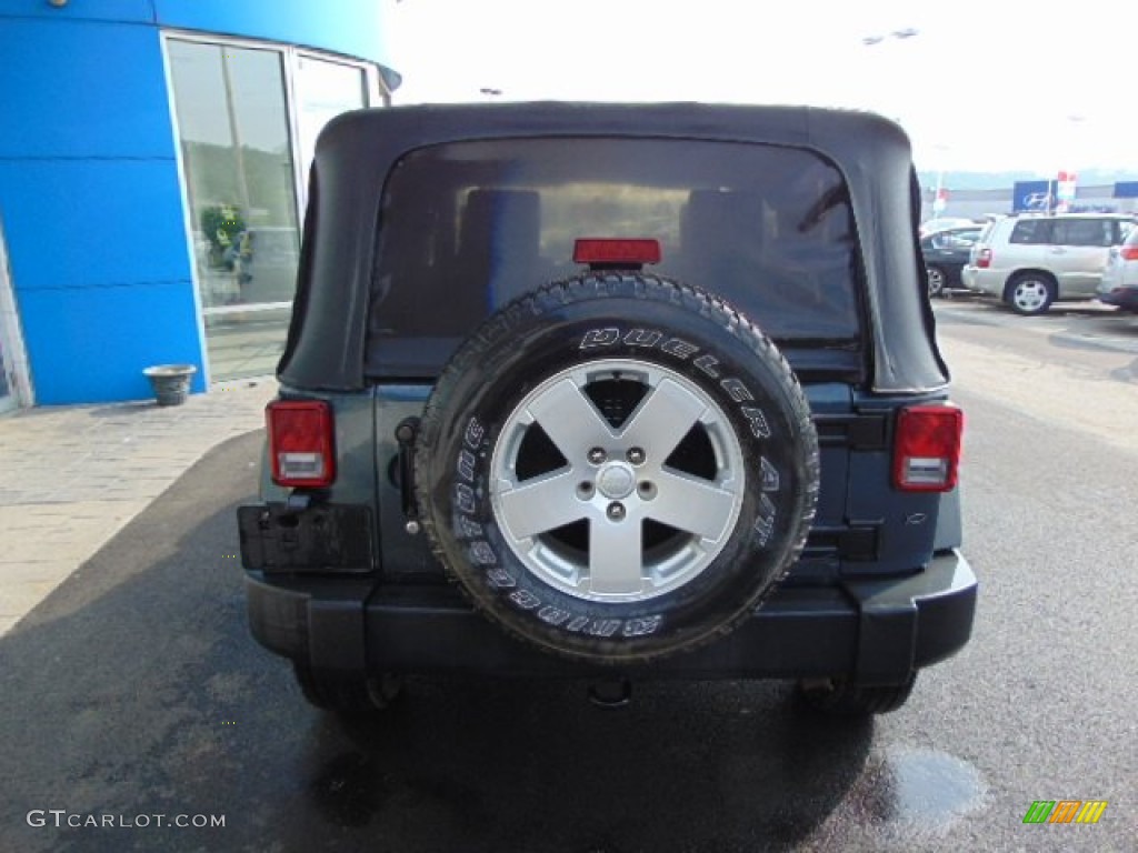 2007 Wrangler Sahara 4x4 - Steel Blue Metallic / Dark Slate Gray/Medium Slate Gray photo #8