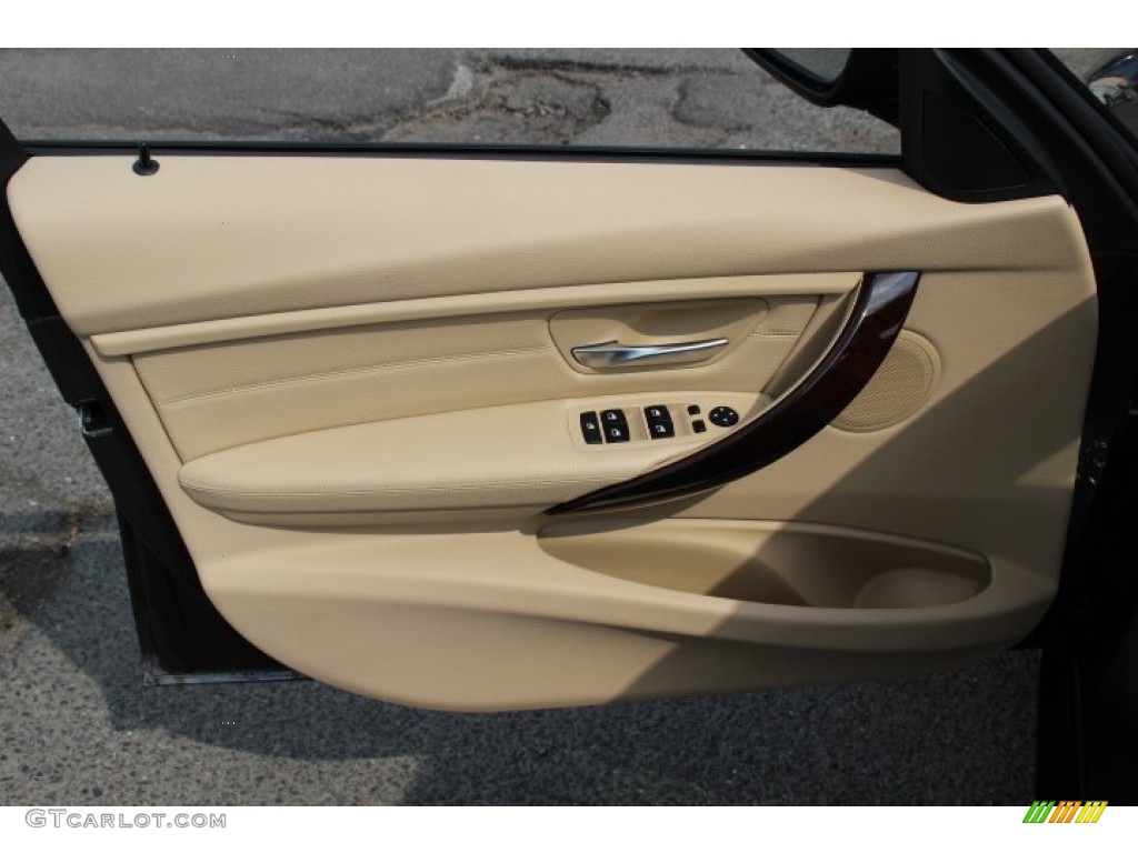 2014 3 Series 320i xDrive Sedan - Mojave Metallic / Venetian Beige photo #8