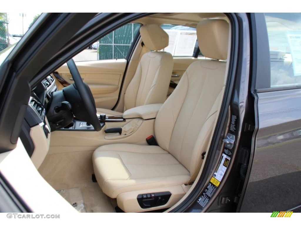 2014 3 Series 320i xDrive Sedan - Mojave Metallic / Venetian Beige photo #11