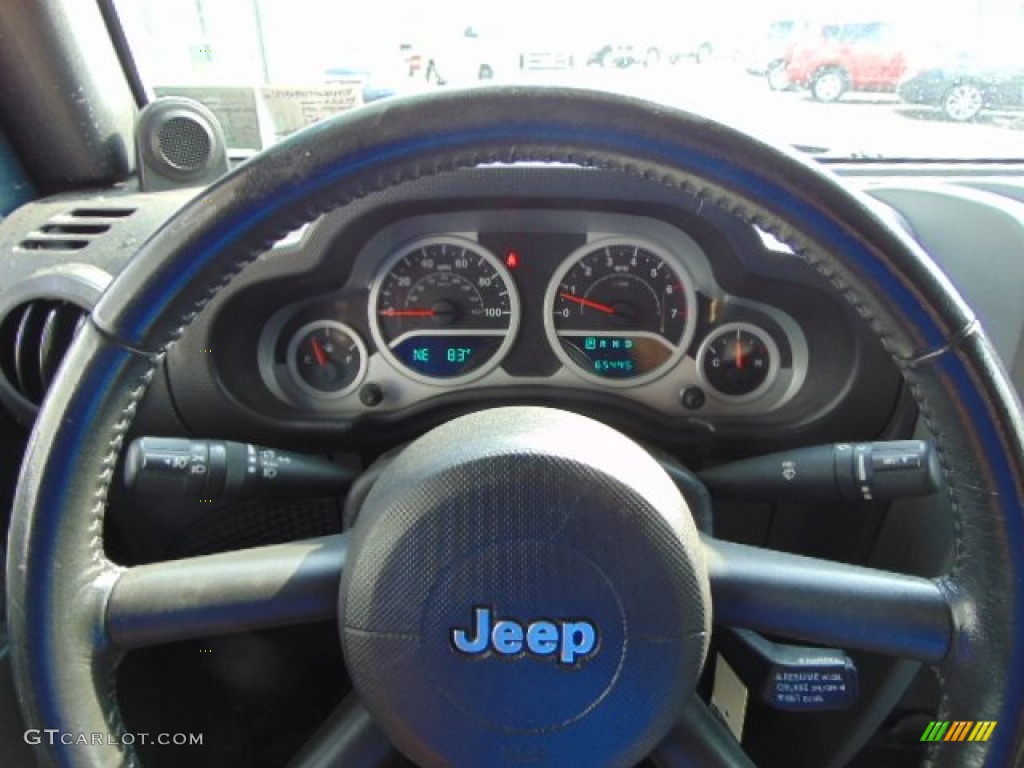 2007 Wrangler Sahara 4x4 - Steel Blue Metallic / Dark Slate Gray/Medium Slate Gray photo #15