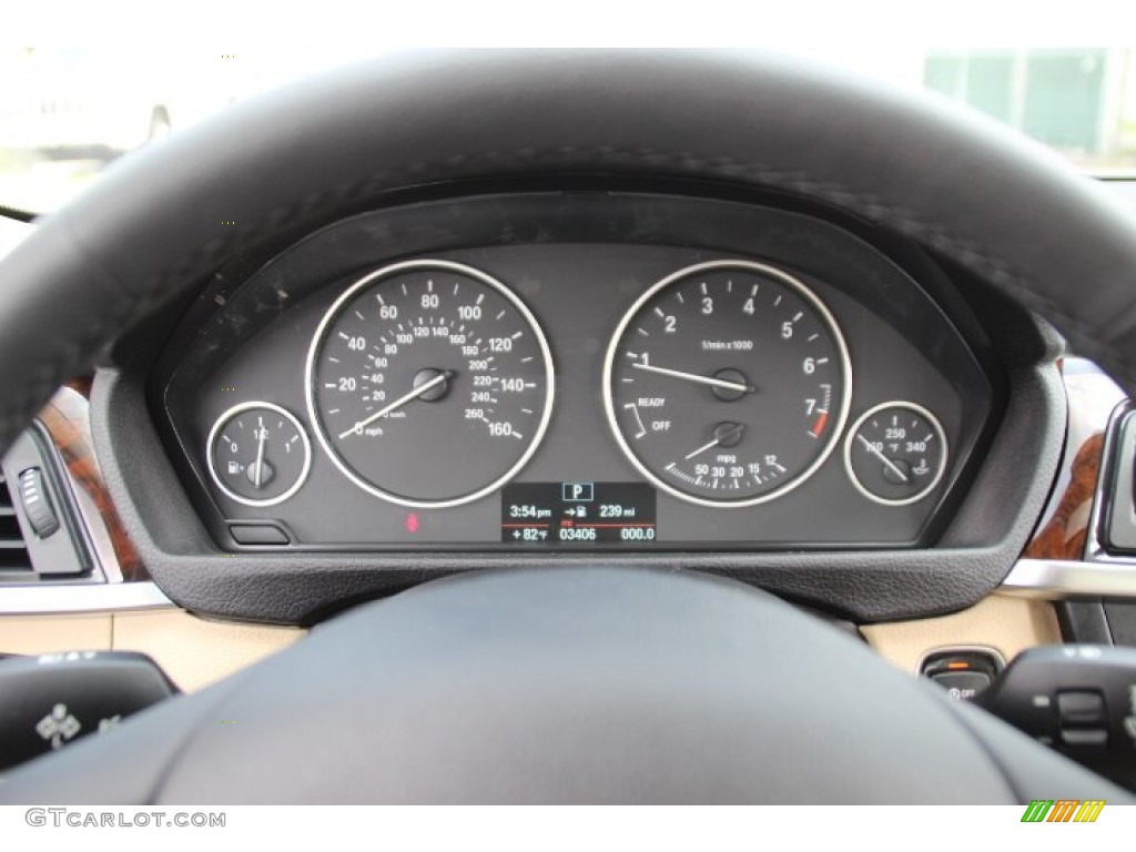 2014 3 Series 320i xDrive Sedan - Mojave Metallic / Venetian Beige photo #19