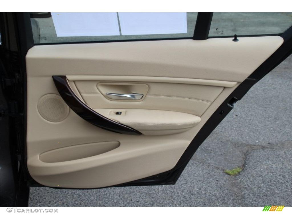 2014 3 Series 320i xDrive Sedan - Mojave Metallic / Venetian Beige photo #22