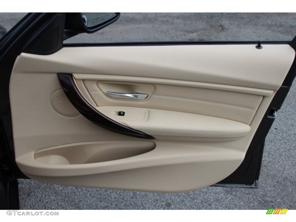 2014 3 Series 320i xDrive Sedan - Mojave Metallic / Venetian Beige photo #24