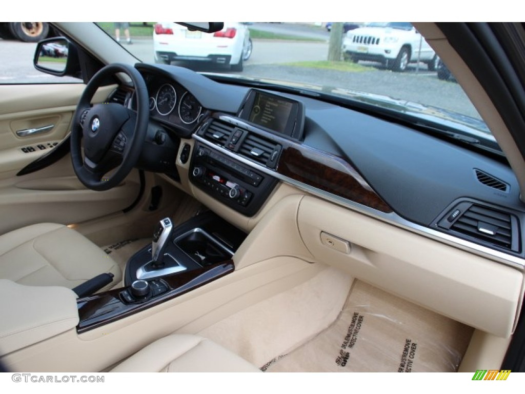 2014 3 Series 320i xDrive Sedan - Mojave Metallic / Venetian Beige photo #25