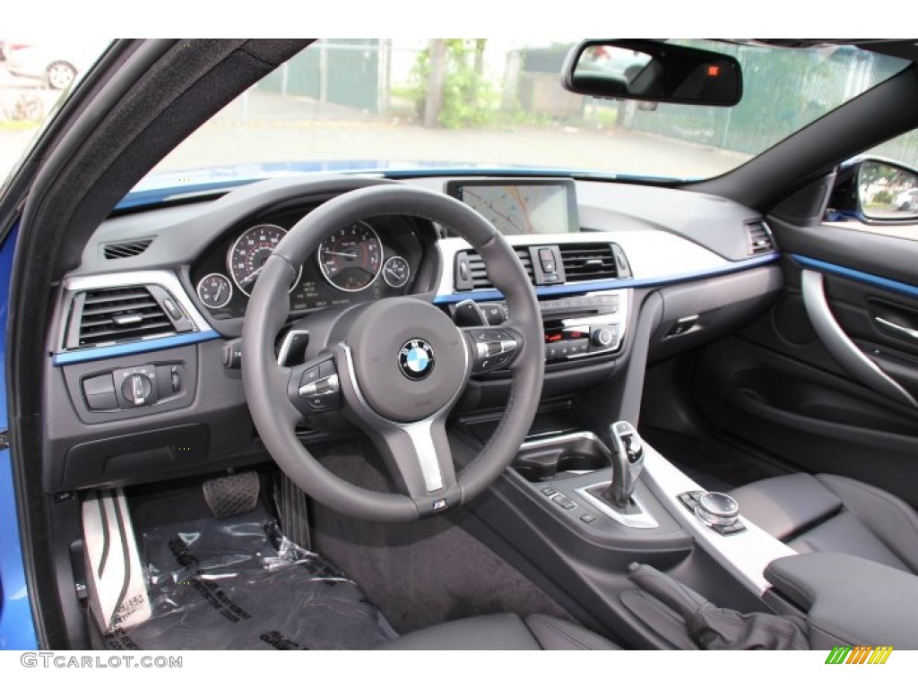 Black Interior 2014 BMW 4 Series 428i xDrive Coupe Photo #95670909