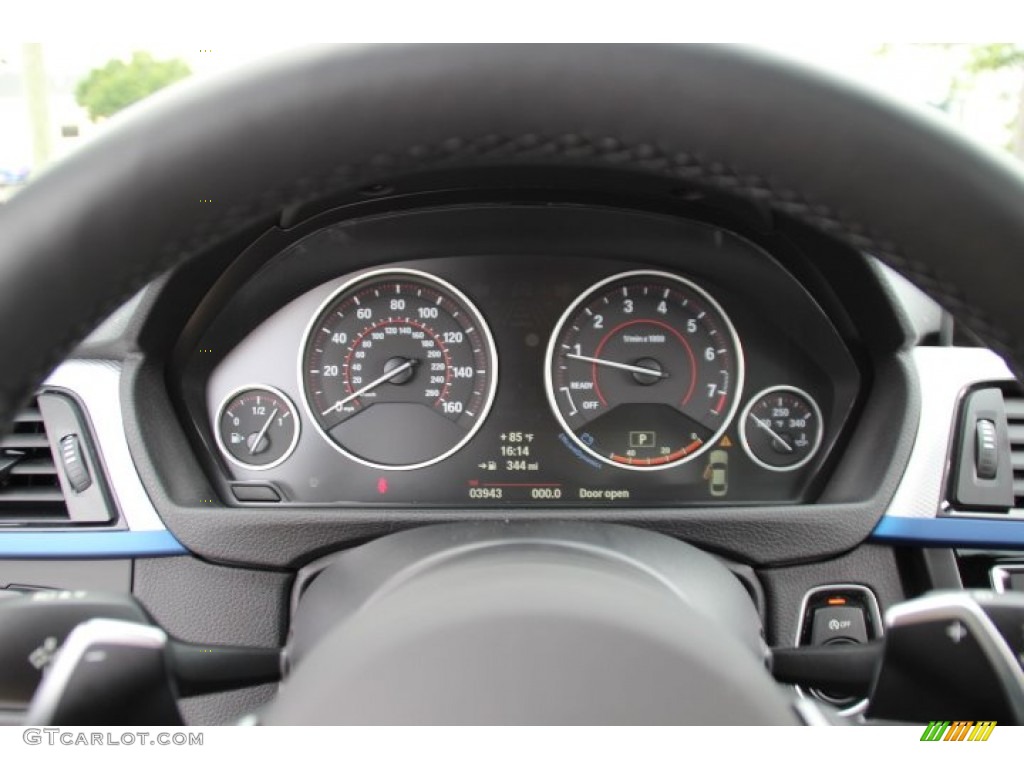2014 BMW 4 Series 428i xDrive Coupe Gauges Photo #95671113