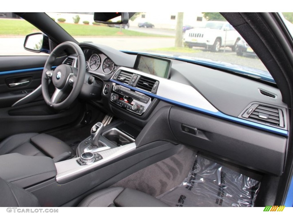 2014 BMW 4 Series 428i xDrive Coupe Black Dashboard Photo #95671212