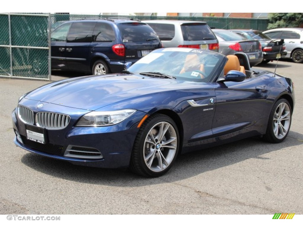2014 Z4 sDrive35i - Deep Sea Blue Metallic / Walnut photo #7