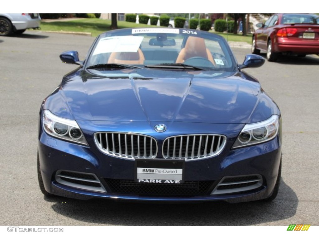 2014 Z4 sDrive35i - Deep Sea Blue Metallic / Walnut photo #8