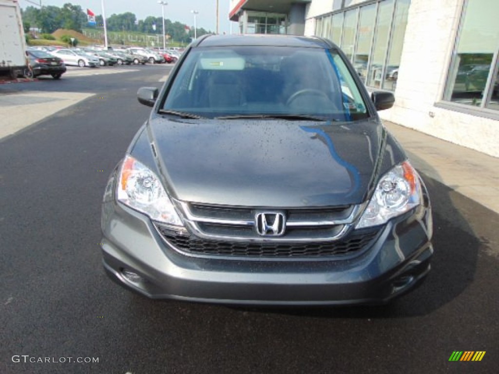 2011 CR-V SE 4WD - Polished Metal Metallic / Black photo #4