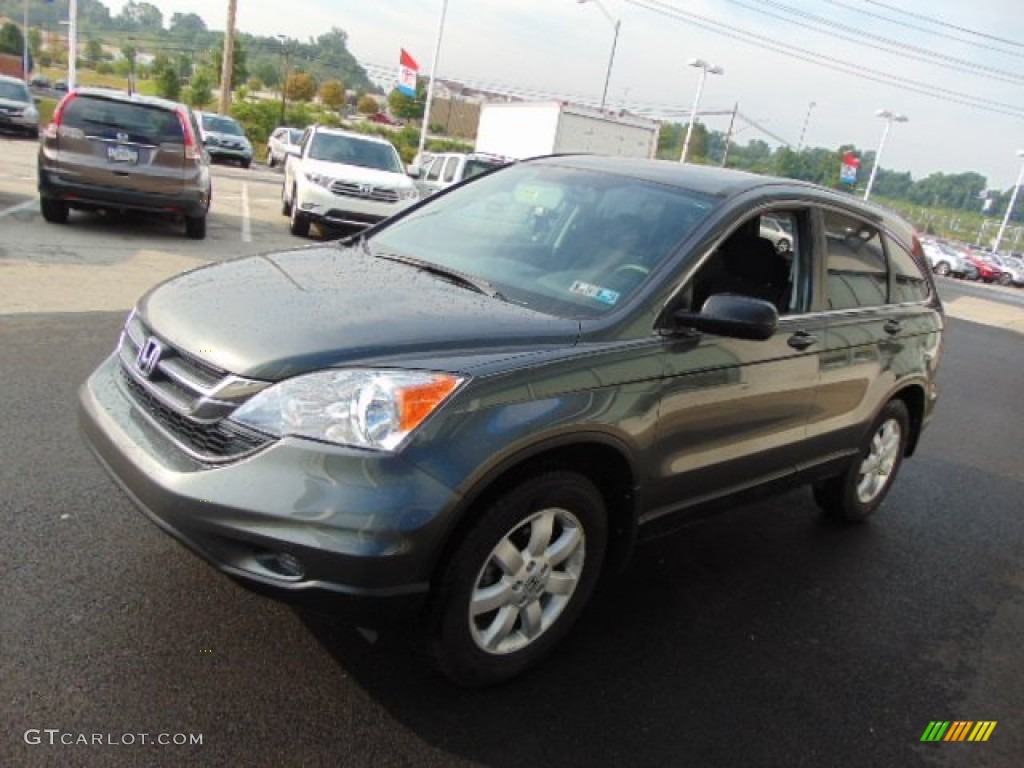 2011 CR-V SE 4WD - Polished Metal Metallic / Black photo #5