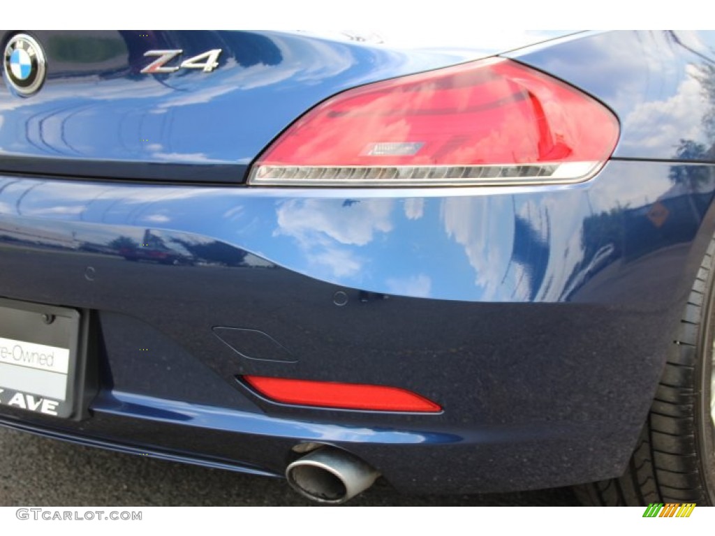 2014 Z4 sDrive35i - Deep Sea Blue Metallic / Walnut photo #23