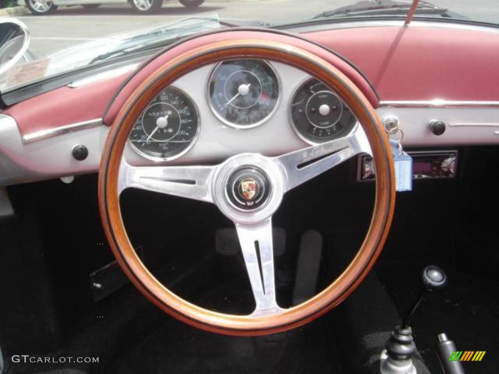 1956 356 Speedster ReCreation - Silver / Red photo #17