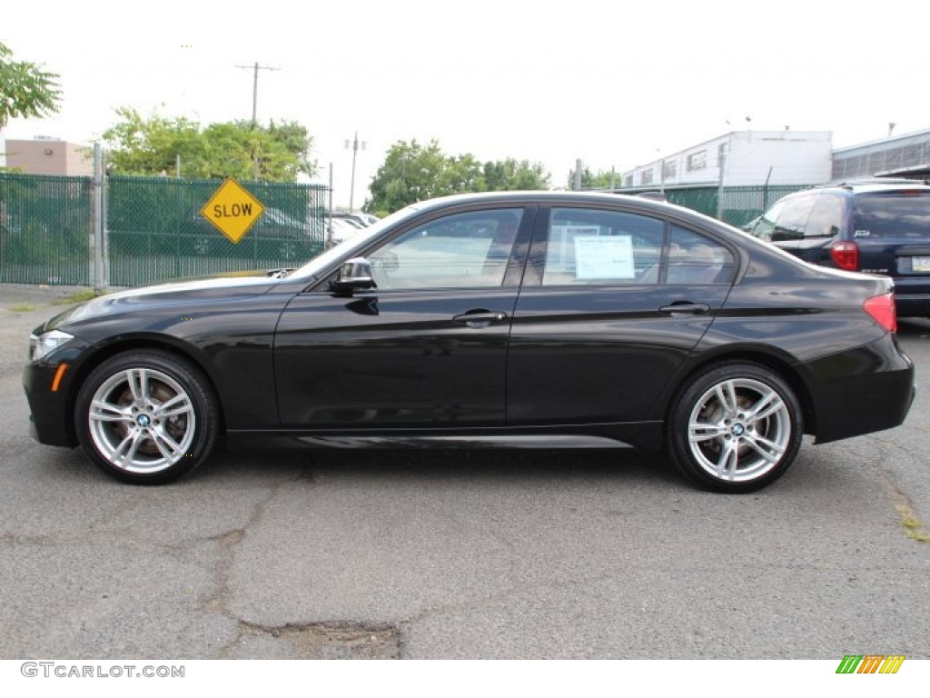 Black Sapphire Metallic 2014 BMW 3 Series 328i xDrive Sedan Exterior Photo #95672585