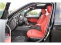 Coral Red/Black Front Seat Photo for 2014 BMW 3 Series #95672667