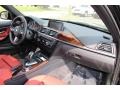 Coral Red/Black Dashboard Photo for 2014 BMW 3 Series #95672922