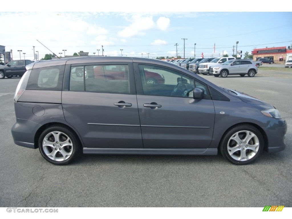 2008 MAZDA5 Touring - Galaxy Gray / Black photo #6