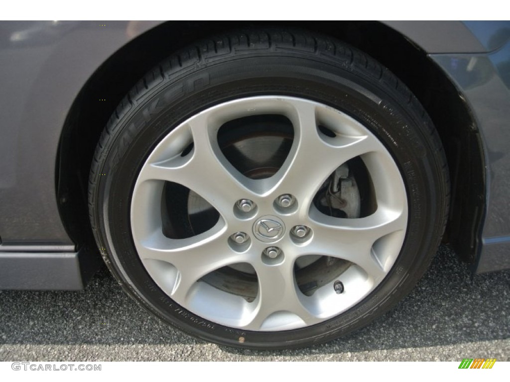 2008 MAZDA5 Touring - Galaxy Gray / Black photo #26