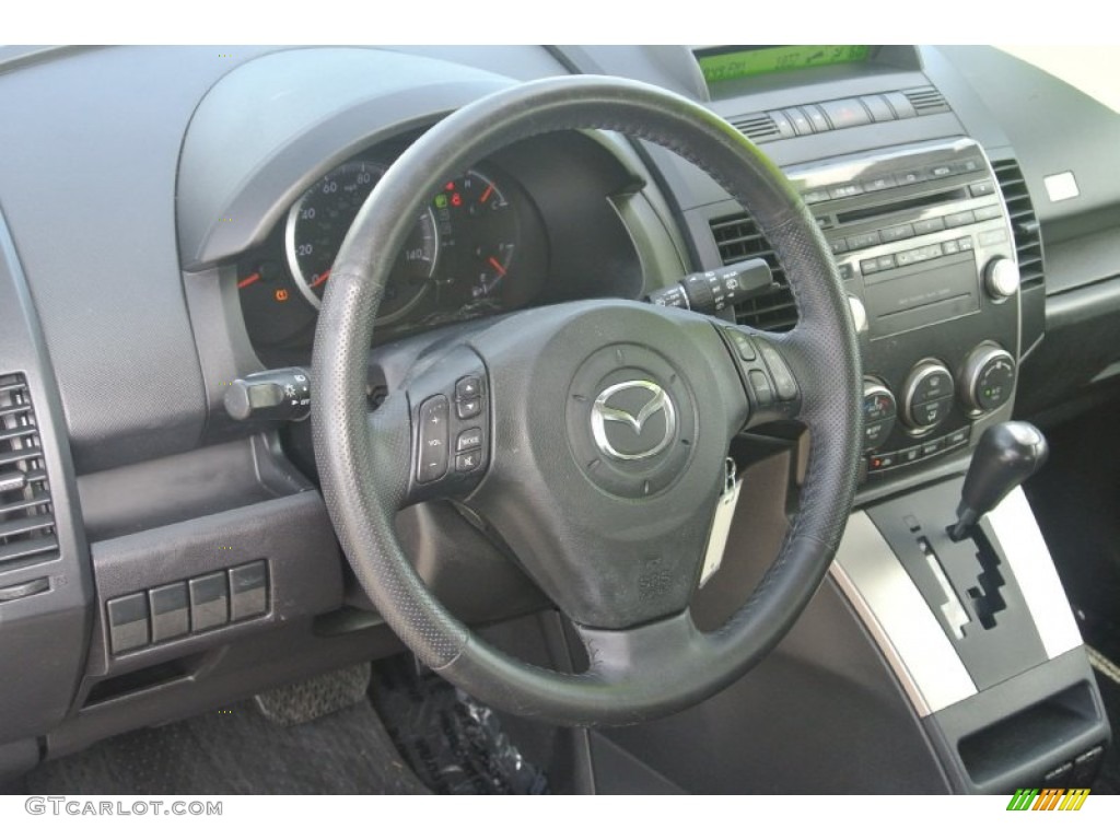 2008 MAZDA5 Touring - Galaxy Gray / Black photo #27