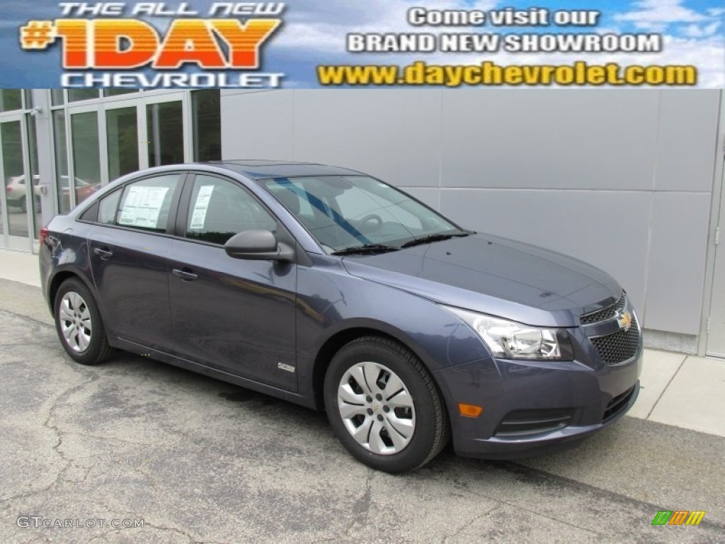 2014 Cruze LS - Atlantis Blue Metallic / Jet Black/Medium Titanium photo #1