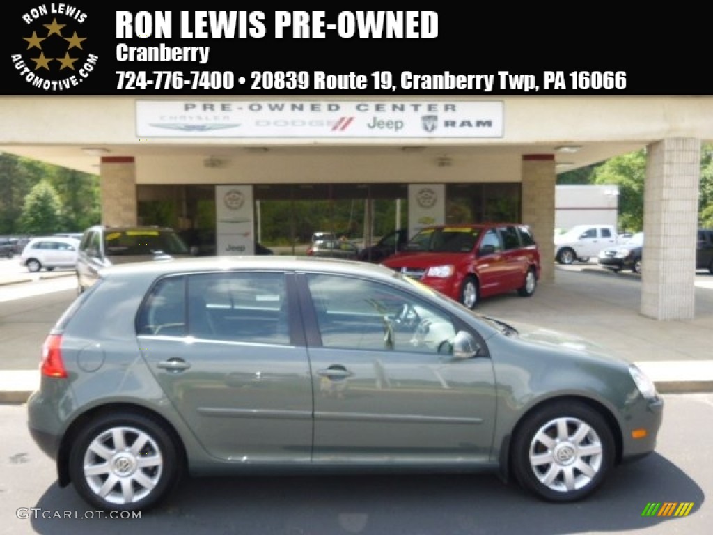 2008 Rabbit 4 Door - United Grey Metallic / Anthracite Black photo #1