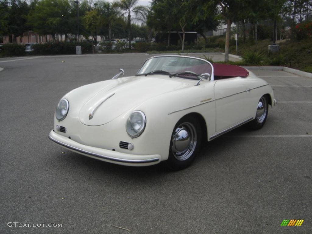 White Porsche 356